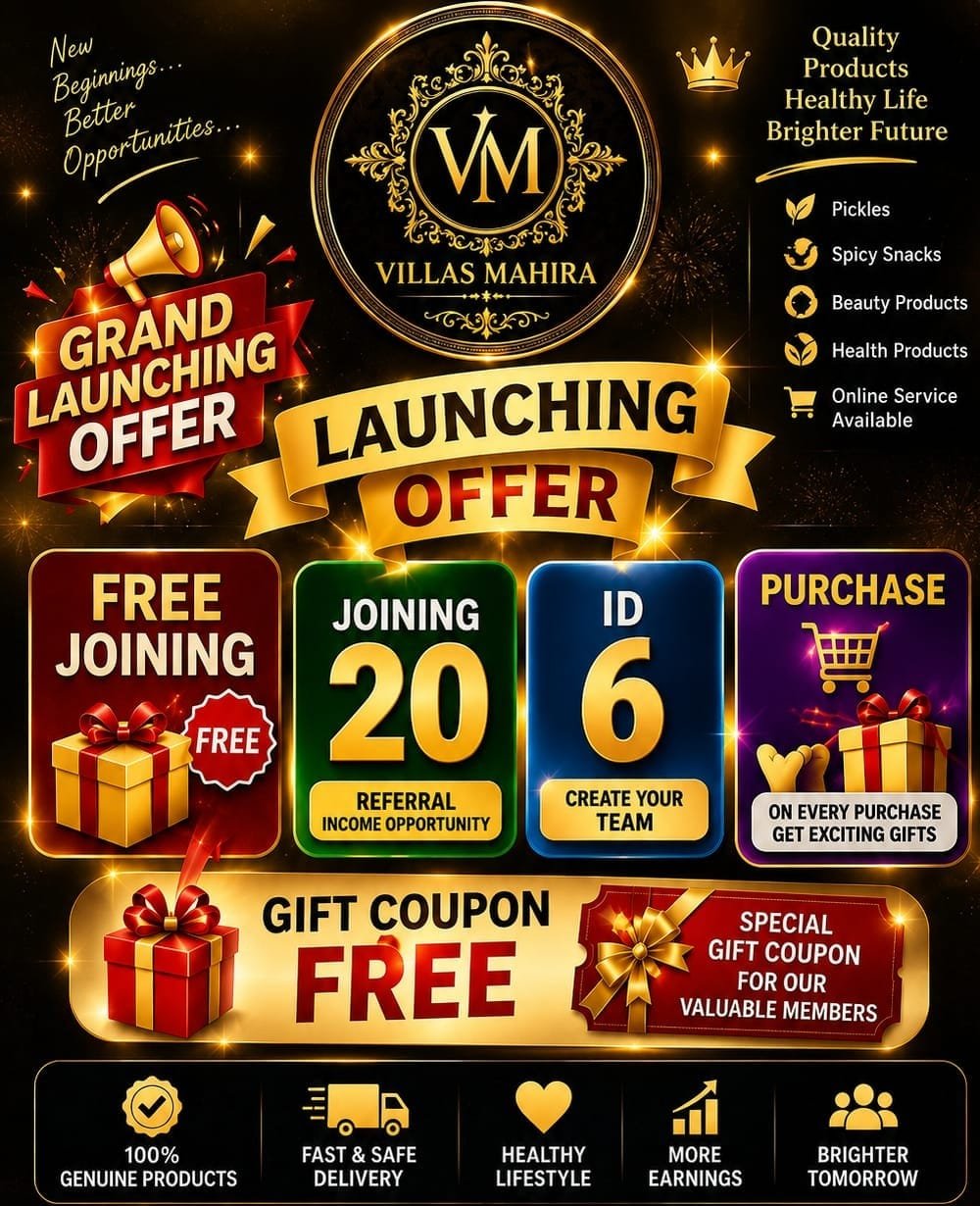 VILLASMAHIRA LAUNCHING OFFER